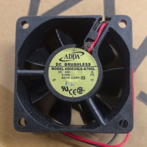ADDA AD0624LS-A70GL 24V 0.08A 2wires Cooling Fan