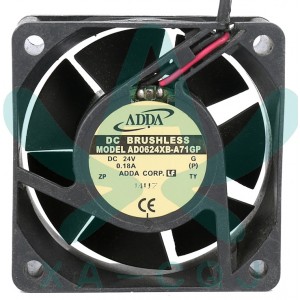 ADDA AD0624XB-A71GP 24V 0.18A 2wires Cooling Fan