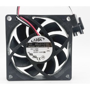 ADDA AD0724HB-D72 24V 0.16A 3wires Cooling Fan