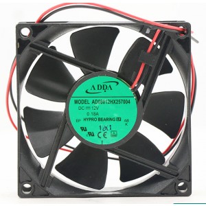 ADDA AD08012HX257004 12V 0.18A 3wires Cooling Fan