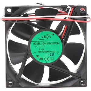 ADDA AD08012HX257304 12V 0.18A 3wires Cooling Fan