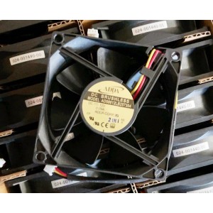 ADDA AD08012LB257304 12V 0.09A 3wires Cooling Fan