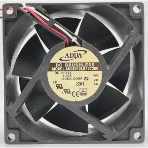 ADDA AD08012LB327300 12V 0.3A 3wires Cooling Fan