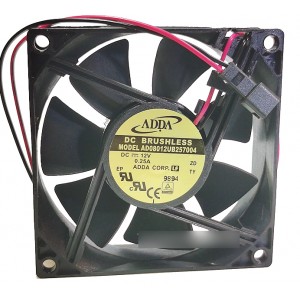 ADDA AD08012UB257004 12V 0.25A 2wires Cooling Fan 