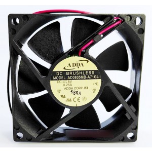 ADDA AD0805MB-A71GL 5V 0.25A 2wires Cooling Fan