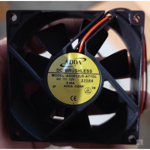 ADDA AD0812US-A71GL 12V 0.45A 2wires Cooling Fan