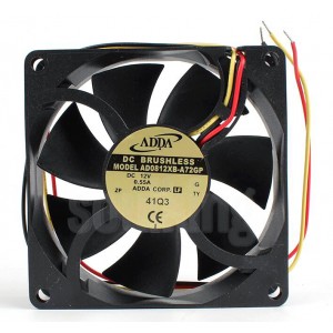 ADDA AD0812XB-A72GP 12V 0.55A 3 wires Cooling Fan