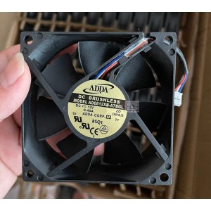 ADDA AD0812XB-A7BGL 12V 0.45A 4wires Cooling Fan 