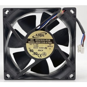 ADDA AD0812XB-A7BGL 12V 0.45A 4wires Cooling Fan 