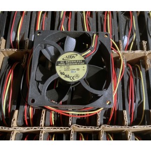 ADDA AD0824VB-A72GP 24V 0.38A 3wires Cooling Fan 