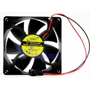 ADDA AD0824XB-A71GP 24V 0.30A 2wires Cooling Fan 