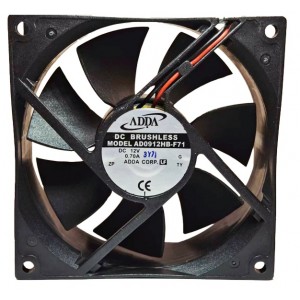 ADDA AD0912HB-F71 12V 0.7A 2wires Cooling Fan