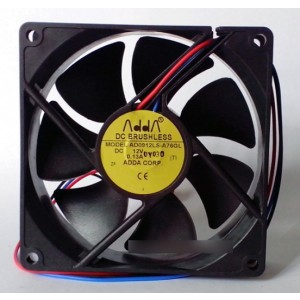 ADDA AD0912LS-A76GL 12V 0.13A 2wires Cooling Fan 