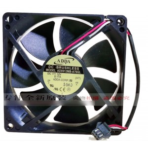ADDA AD0912MB-A76GL 12V 0.17A 3wires Cooling Fan