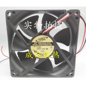 ADDA AD0912UB-A73GL 12V 0.39A 3wires Cooling Fan