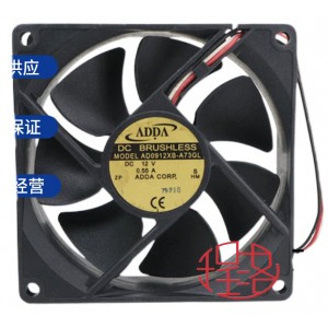 ADDA AD0912XB-A73GP 12V 0.66A 2wires Cooling Fan