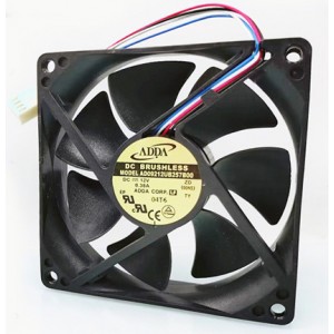 ADDA AD09212UB257B00 12V 0.38A 4wires Cooling Fan 