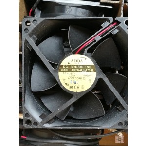 ADDA AD0924XB-A71GL 24V 0.25A 2wires Cooling Fan