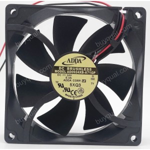ADDA AD0924XB-A71GP 24V 0.30A 2wires Cooling Fan