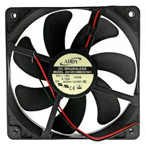 ADDA AD12012MB257001 12V 0.16A 2wires Cooling Fan
