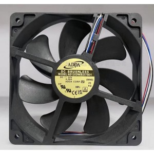 ADDA AD12024XB257B01 24V 0.28A 4wires Cooling Fan