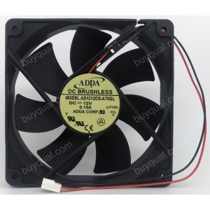 ADDA AD1212DS-A70GL 12V 0.13A 2wires cooling fan