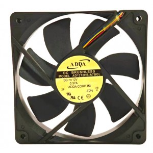 ADDA AD1212HB-A7BGL 12V 0.37A 4wires Cooling Fan