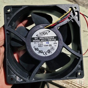 ADDA AD1212HB-F52 AD1212HBF52 12V 0.50A 3wires Cooling Fan 
