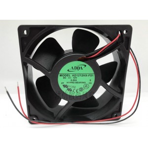 ADDA AD1212HX-F51 12V 0.5A 2wires Cooling Fan
