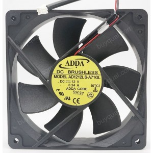 ADDA AD1212LS-A70GL 12V 0.24A 2wires cooling fan