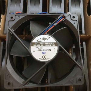 ADDA AD1224HB-Y59 24V 0.25A 3 wires Cooling Fan
