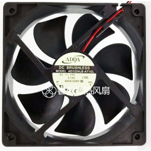 ADDA AD1224LB-A71GL 24V 0.14A 2wires Cooling Fan