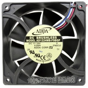 ADDA AD1224MB-F9BGP 24V 0.68A 4wires cooling fan