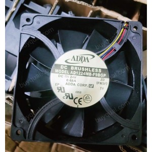 ADDA AD1224MB-F9BGP 24V 0.68A 4wires Cooing Fan - Picture need