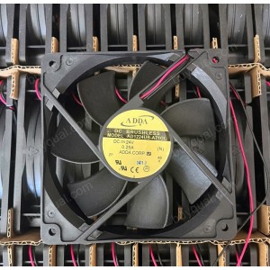 ADDA AD1224UB-A71GL 24V 0.25A 2wires Cooling Fan