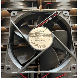 ADDA AD1224UB-Y51 24V 0.37A 2wires Cooling Fan