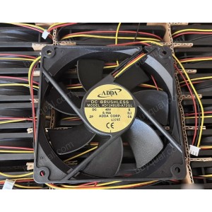ADDA AD1248UB-A72GL 48V 0.16A 3wires Cooling Fan