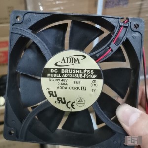 ADDA AD1248UB-F91GP 48V 0.68A 2wires Cooling Fan