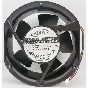 ADDA AD17224LB515BM0 24V 1.30A 4wires Cooling Fan