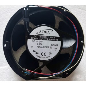 ADDA AD17224UB515BM0 AD17224UB515BMO 24V 2.90A 4wires Cooling Fan