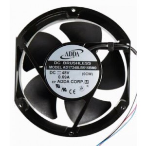 ADDA AD17248LB5151M0 AD17248LB5151MO 48V 1.50A 4wires Cooling Fan