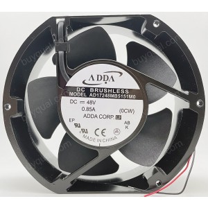 ADDA AD17248MB5151M0 AD17248MB5151MO 48V 0.85A 2wires Cooling Fan 