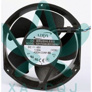 ADDA AD17248UB515BM0 AD17248UB515BMO 48V 1.50A 3 Wires Cooling Fan 