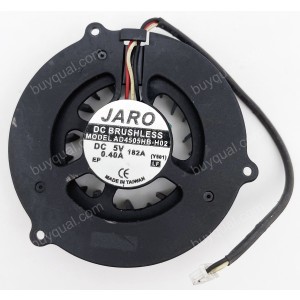 JARO AD4505HB-H02 5V 0.40A 3wires Cooling Fan  - Used