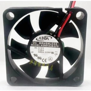 ADDA AD4512LB-G70 12V 0.06A 2wires Cooling Fan 