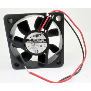 ADDA AD5005LB-D70 5V 0.12A 2wires Cooling Fan