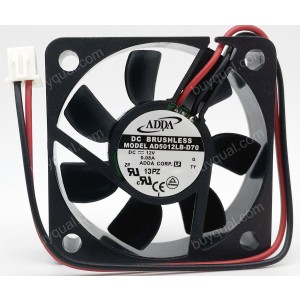 ADDA AD5012LB-D70 12V 0.08A Cooling Fan