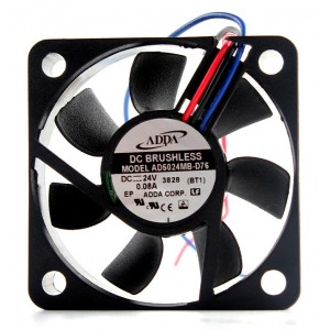 ADDA AD5024MB-D76 24V 0.08A 3wires Cooling Fan
