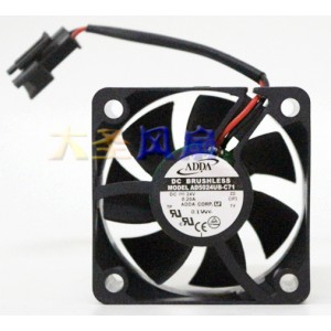 ADDA AD5024UB-C71 24V 0.20A 2wires Cooling Fan