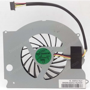 ADDA AD9405HX-LBB 5V 0.50A 4wires Cooling Fan
